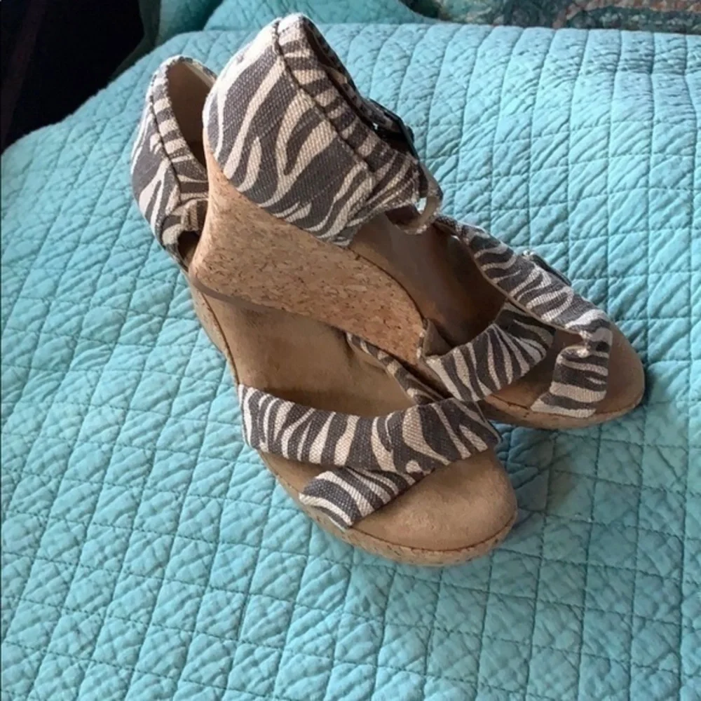 White Mountain Zebra Wedges